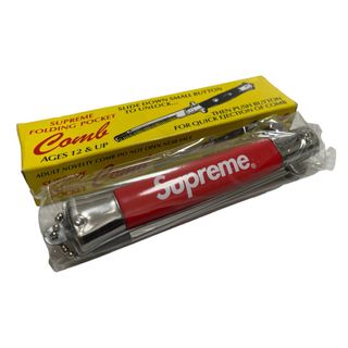 Supreme - 10AW Supreme Switchblade Comb 赤 シュプリーム の通販 by