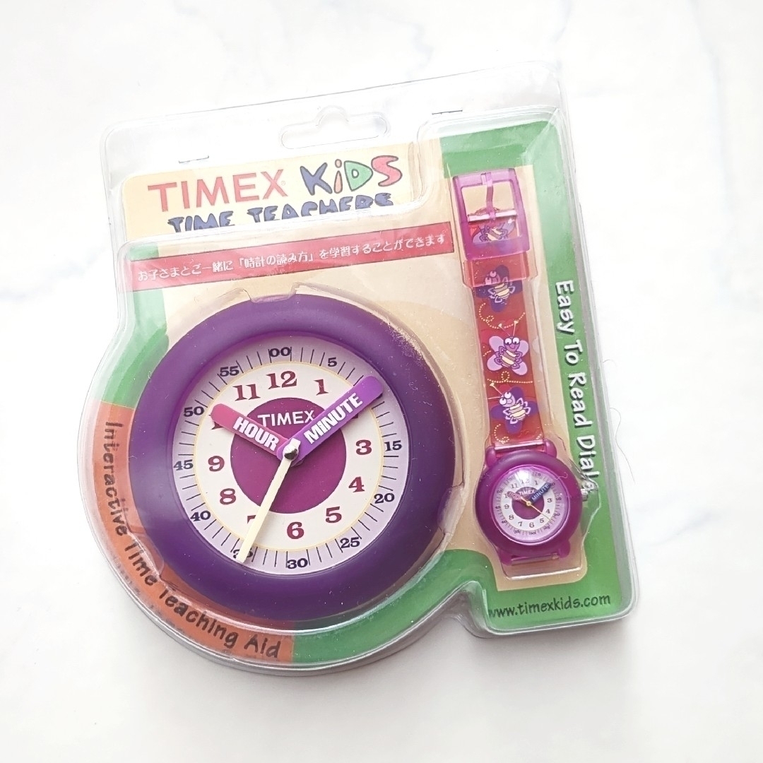 TIMEX(タイメックス)のTIMEX/タイメックス　キッズ　タイムティーチャー　スタディクロック＆腕時計 キッズ/ベビー/マタニティのこども用ファッション小物(腕時計)の商品写真