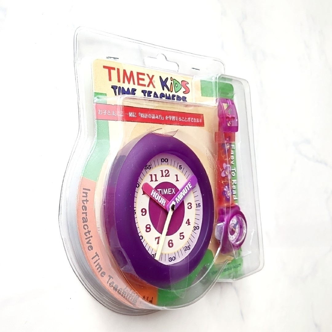 TIMEX(タイメックス)のTIMEX/タイメックス　キッズ　タイムティーチャー　スタディクロック＆腕時計 キッズ/ベビー/マタニティのこども用ファッション小物(腕時計)の商品写真