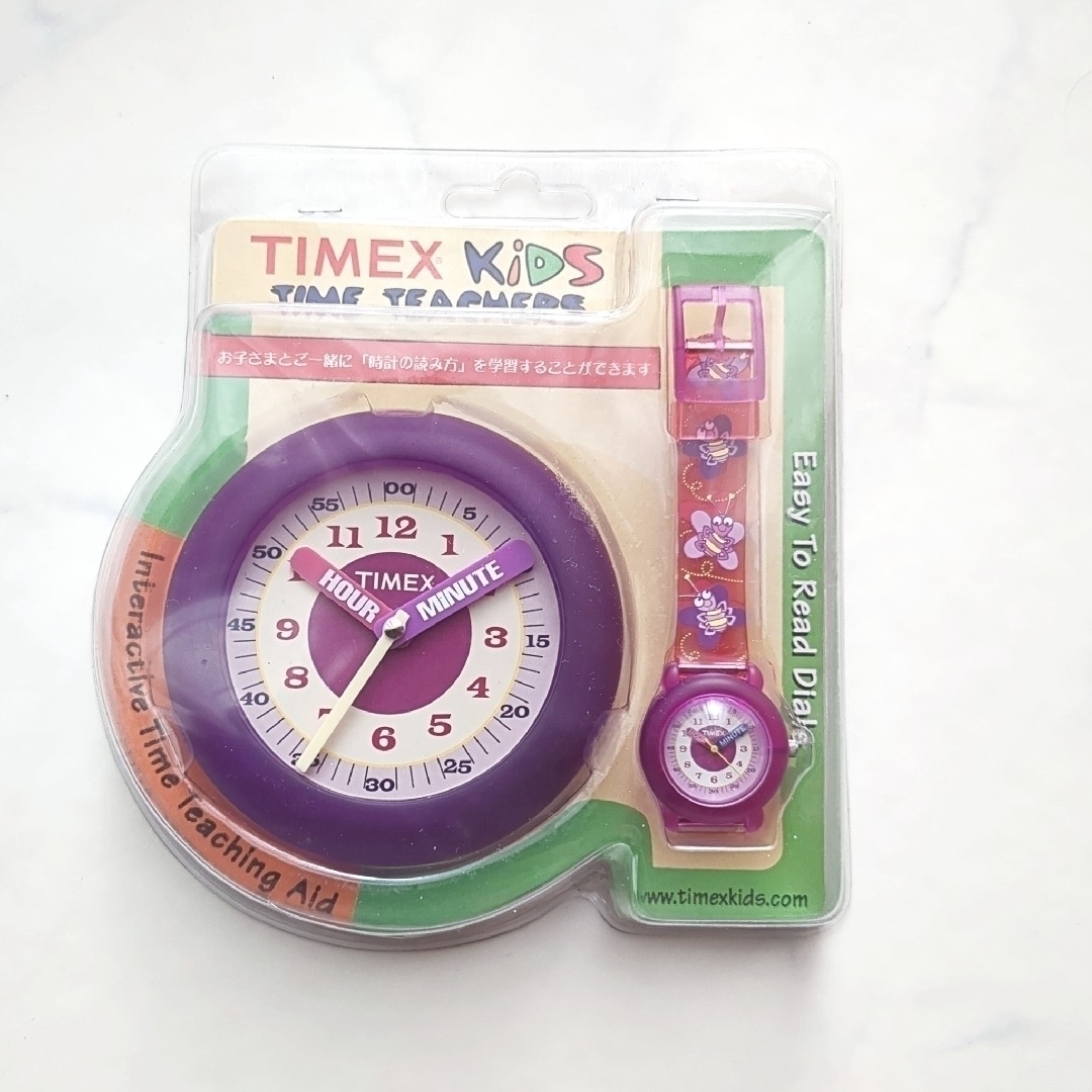 TIMEX(タイメックス)のTIMEX/タイメックス　キッズ　タイムティーチャー　スタディクロック＆腕時計 キッズ/ベビー/マタニティのこども用ファッション小物(腕時計)の商品写真