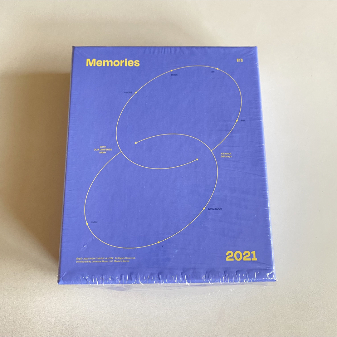 防弾少年団(BTS)(ボウダンショウネンダン)のBTS MEMORIES OF 2021 メモリーズ ブルーレイ ジミン エンタメ/ホビーのCD(K-POP/アジア)の商品写真