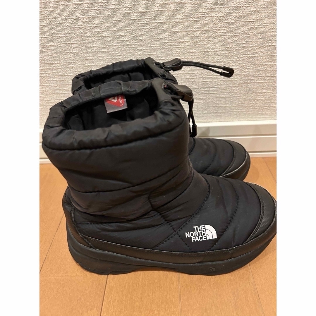 THE NORTH FACE(ザノースフェイス)のノースフェイス  ブーツ　黒　21センチ キッズ/ベビー/マタニティのキッズ靴/シューズ(15cm~)(ブーツ)の商品写真