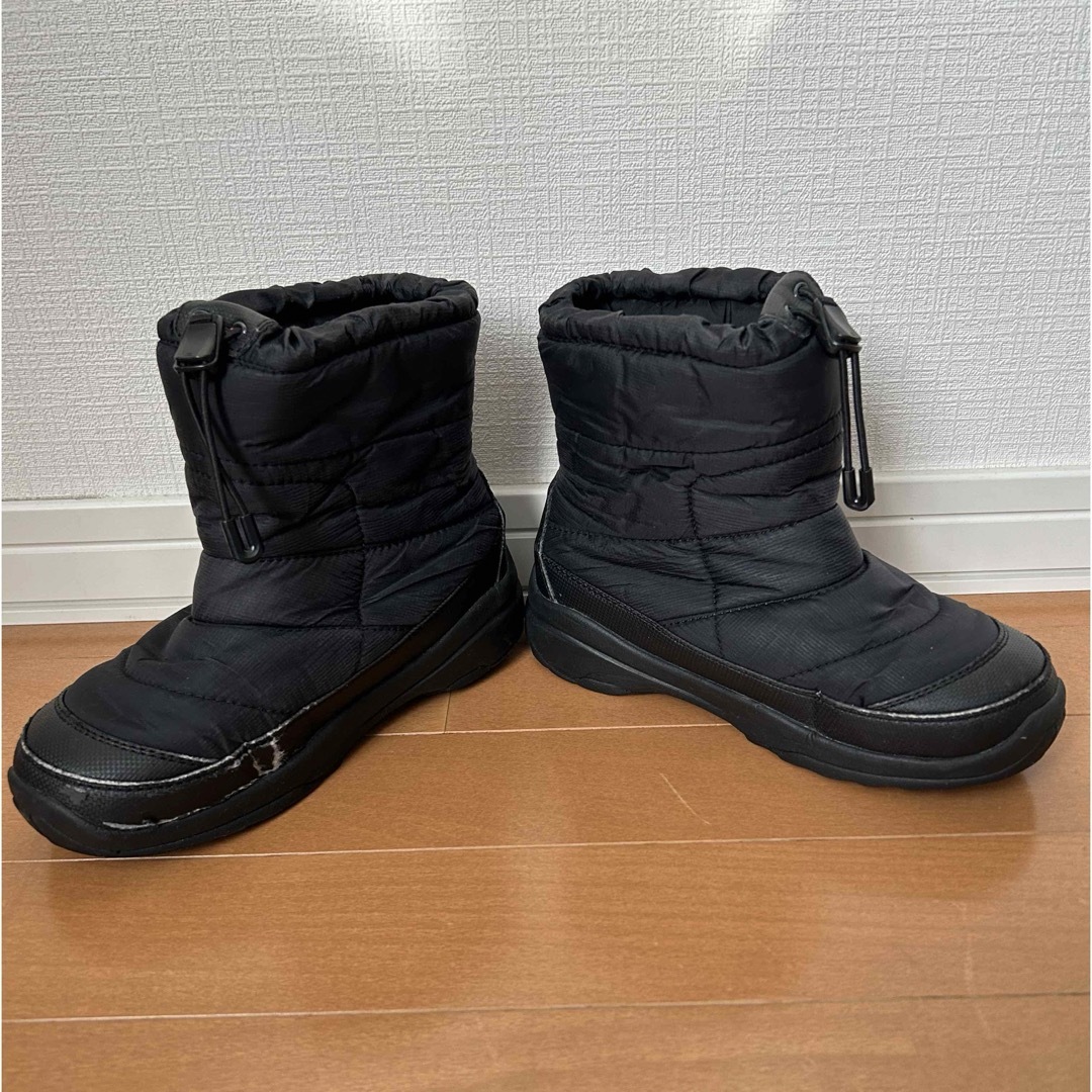 THE NORTH FACE(ザノースフェイス)のノースフェイス  ブーツ　黒　21センチ キッズ/ベビー/マタニティのキッズ靴/シューズ(15cm~)(ブーツ)の商品写真