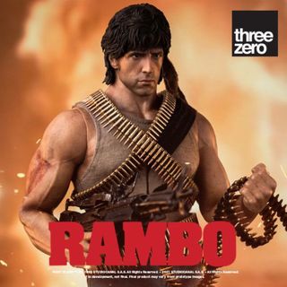 スリーゼロ 3Z0288 ジョン・ランボー 1/6 フィギュア rambo(ミリタリー)