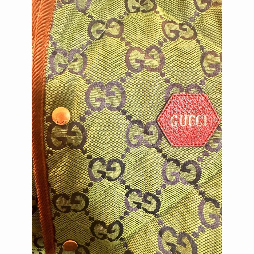 Gucci(グッチ)のGUCCI 100周年 限定 キルティング コート GGキャンバス サイズ50 メンズのジャケット/アウター(その他)の商品写真