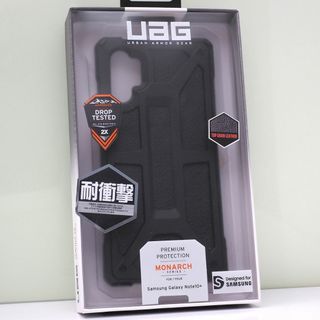 Galaxy Note10＋用 UAG 耐衝撃ケース MONARCH ブラック(Androidケース)