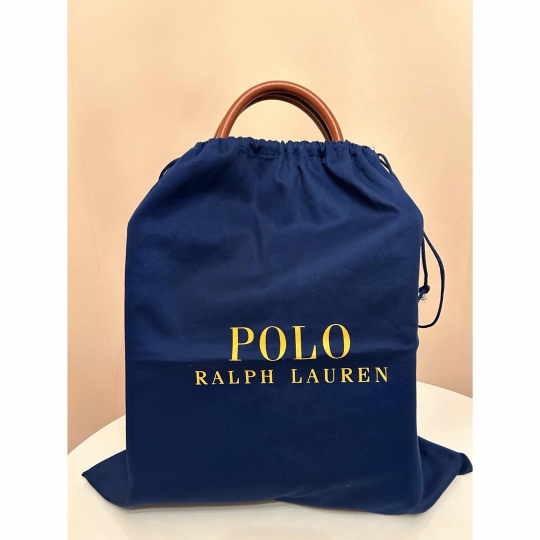 POLO RALPH LAUREN(ポロラルフローレン)のポロラルフローレン キャンバス レザートート ベルポート 2wayトートバッグ レディースのバッグ(トートバッグ)の商品写真