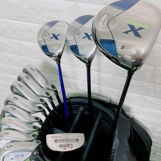 キャロウェイ(Callaway)のゴルフクラブセット メンズ キャロウェイ 11本 ハイパーX X-14 初心者(クラブ)