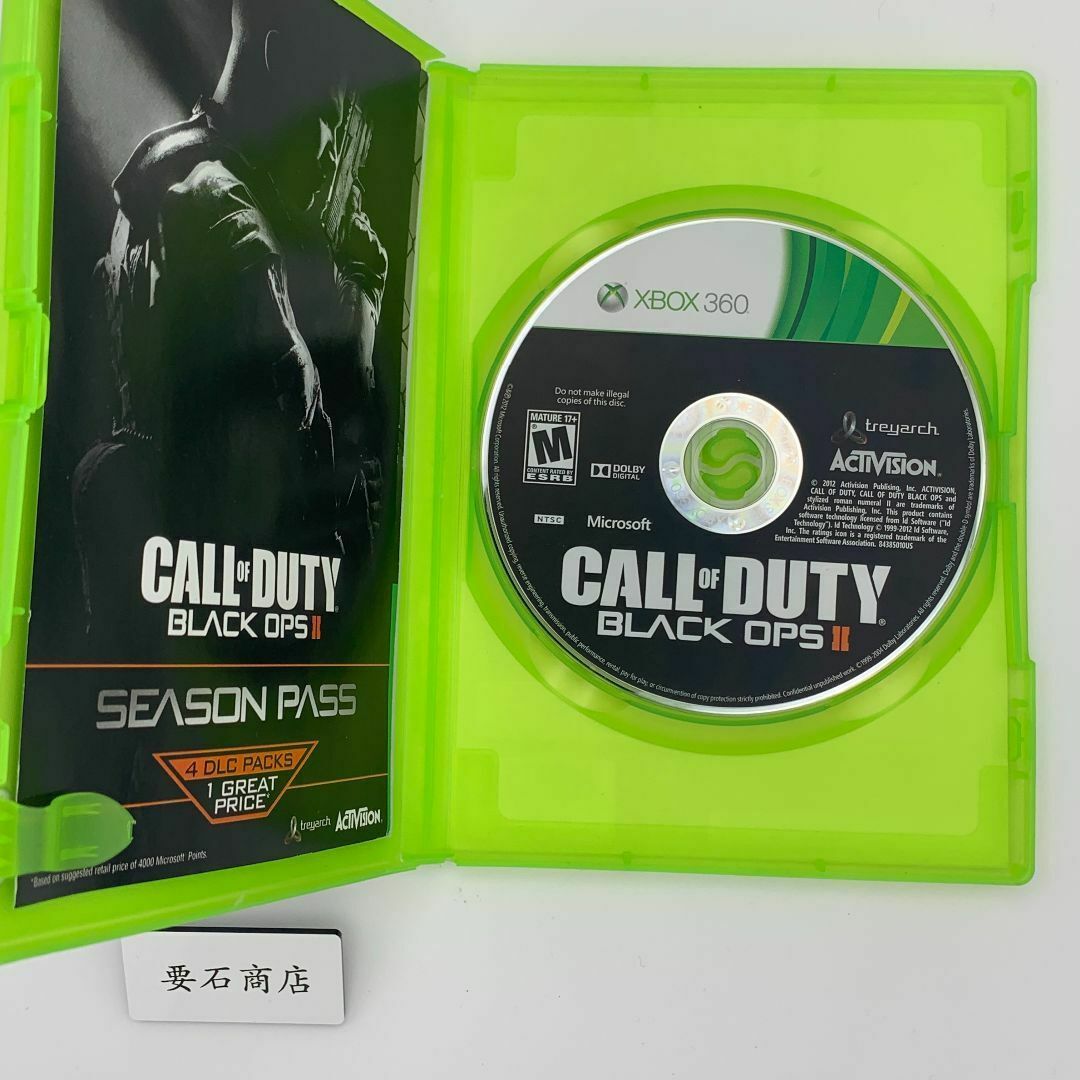 Xbox360(エックスボックス360)の【XBOX360】CALL OF DUTY BLACK OPS 2（輸入版） エンタメ/ホビーのゲームソフト/ゲーム機本体(家庭用ゲームソフト)の商品写真