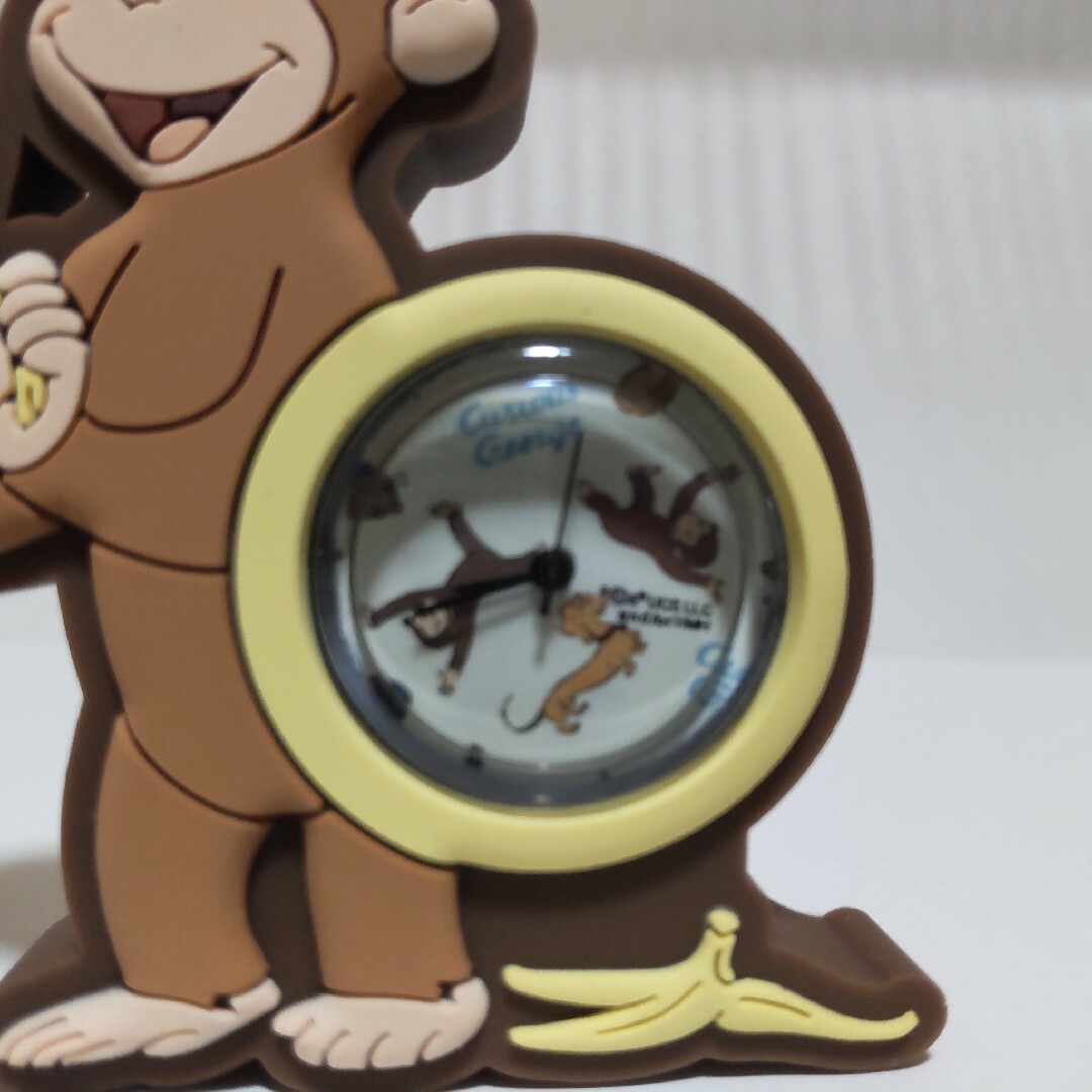 おさるのジョージ ラバー マスコット ミニ時計①の通販 by おさるのジョージ ラバー マスコット ミニ時計①の通販 by