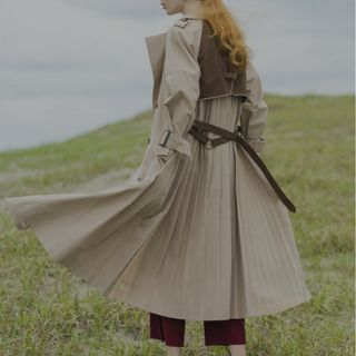 アメリヴィンテージ(Ameri VINTAGE)のAmeri　VARIOUS BACK PLEATS TRENCH(トレンチコート)