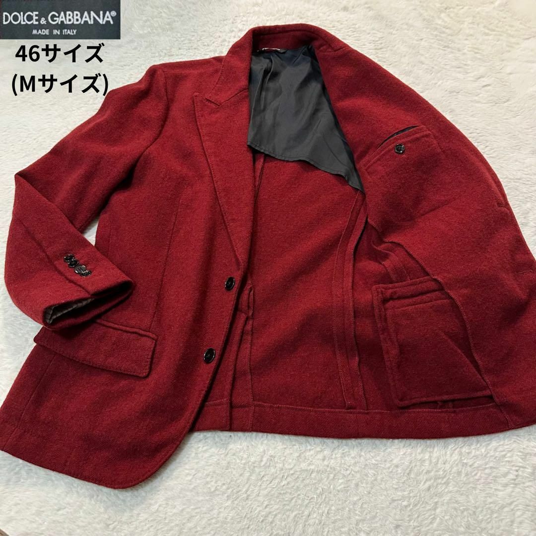 shophana0013ドルチェ＆ガッバーナ✨毛100% テーラードジャケット 46サイズ(Mサイズ)