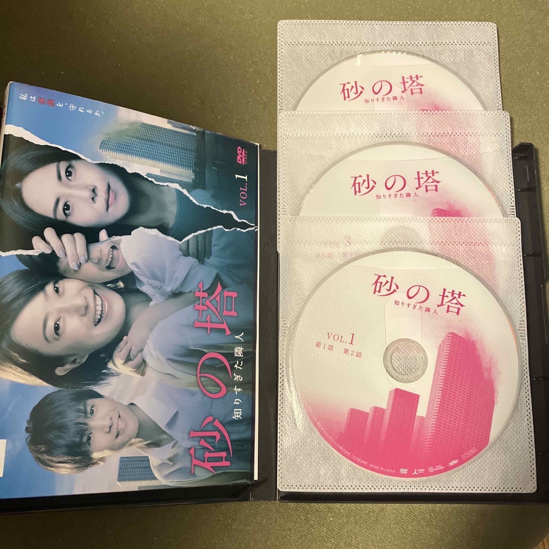 砂の塔 dvd 全5巻(レンタル落ち) エンタメ/ホビーのDVD/ブルーレイ(TVドラマ)の商品写真