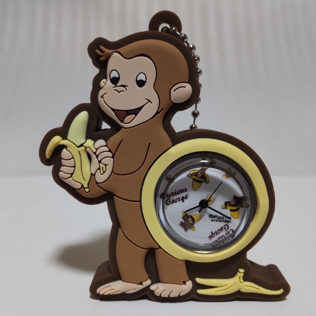 おさるのジョージ ラバー マスコット ミニ時計②の通販 by おさるのジョージ ラバー マスコット ミニ時計②の通販 by