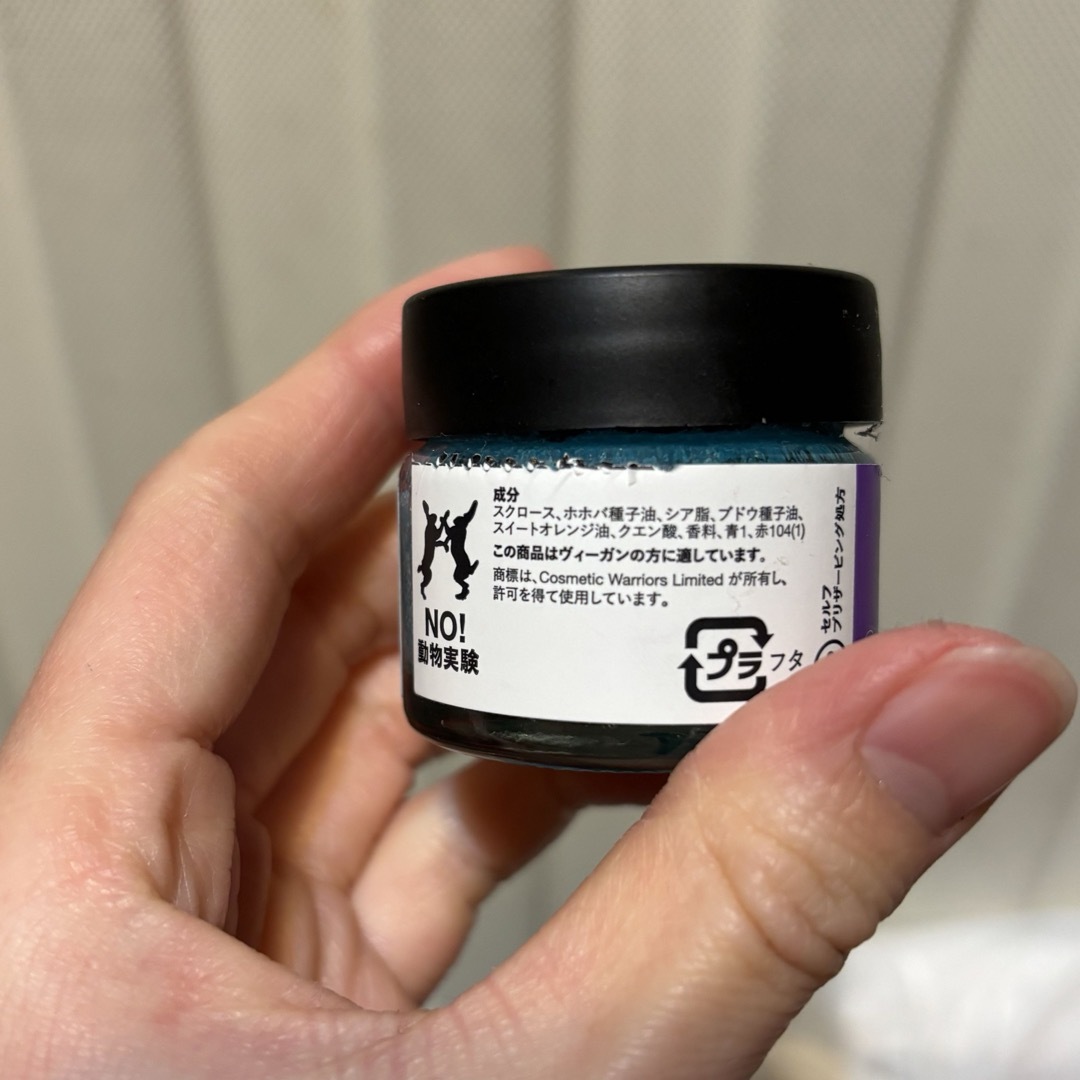 LUSH(ラッシュ)のLUSH ウェンズデイズチャイルド イズ フルオブウォウ リップスクラブ  コスメ/美容のスキンケア/基礎化粧品(リップケア/リップクリーム)の商品写真