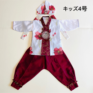 パジチョゴリ3.4.5歳用 韓国伝統服ハンボク 男の子(ドレス/フォーマル)