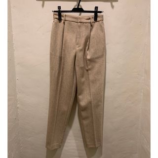 クラネ(CLANE)の【新品✨タグ付 】CLANE  HEATHER WOOL TAPERED パンツ(カジュアルパンツ)