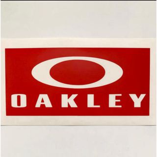 オークリー(Oakley)のOAKLEY オークリー ステッカー　　　　　　◆赤マット◆15㎝◆レッド◆(サーフィン)