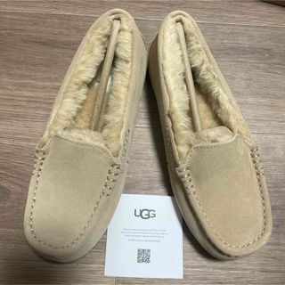 新品　♡ ugg マスタードシード　限定　24㎝　靴　モカシン　ボア　アンスレー