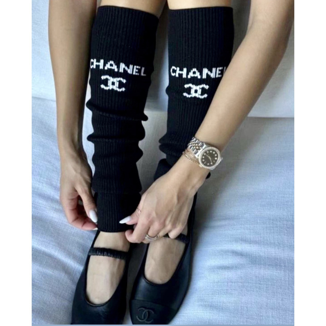 CHANEL(シャネル)の🖤シャネル🤍新品未使用✨ゲートル💖 レディースのレッグウェア(レッグウォーマー)の商品写真