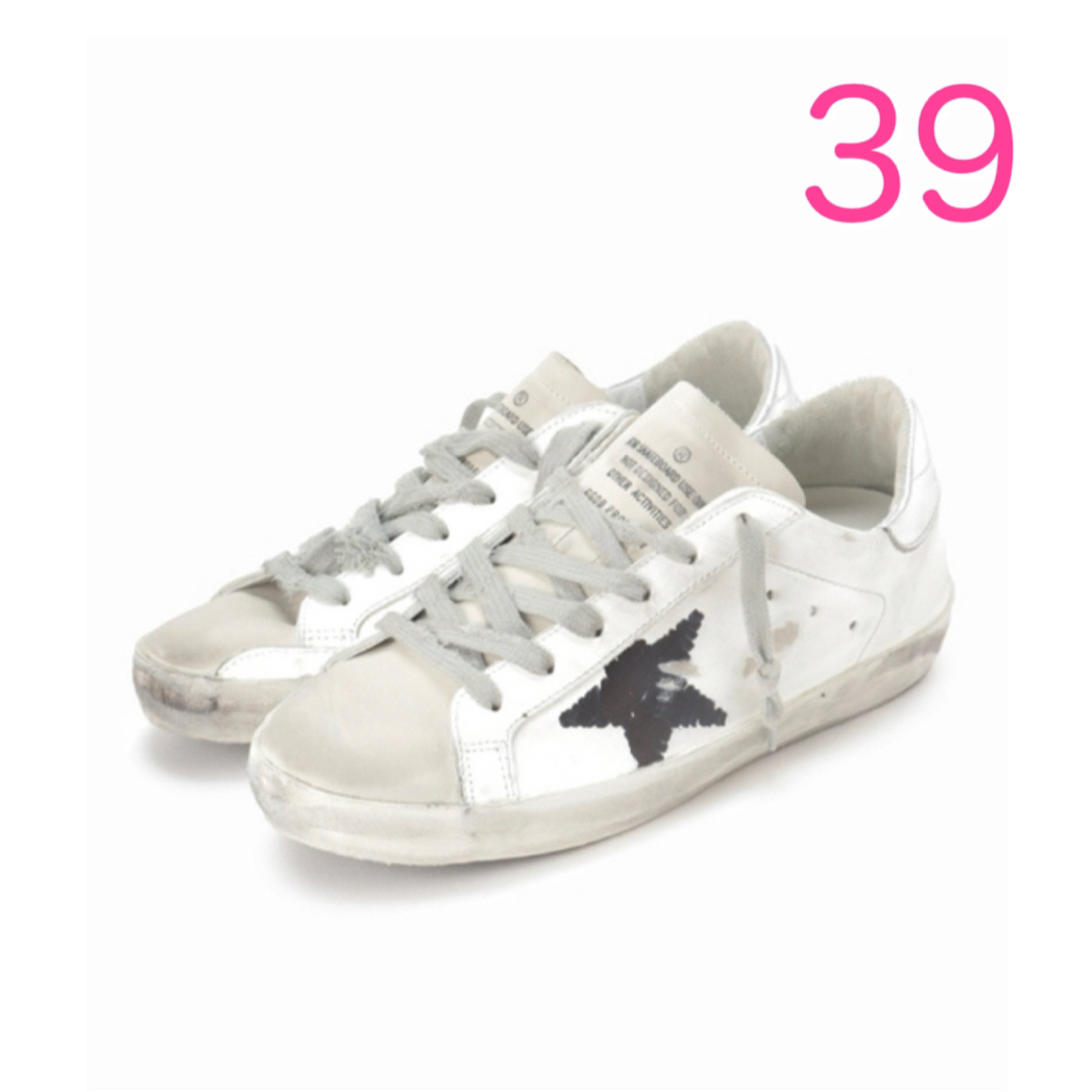 DEUXIEME CLASSE(ドゥーズィエムクラス)の完売人気☆GOLDEN GOOSE ゴールデングース スーパースター 39 新品 レディースの靴/シューズ(スニーカー)の商品写真