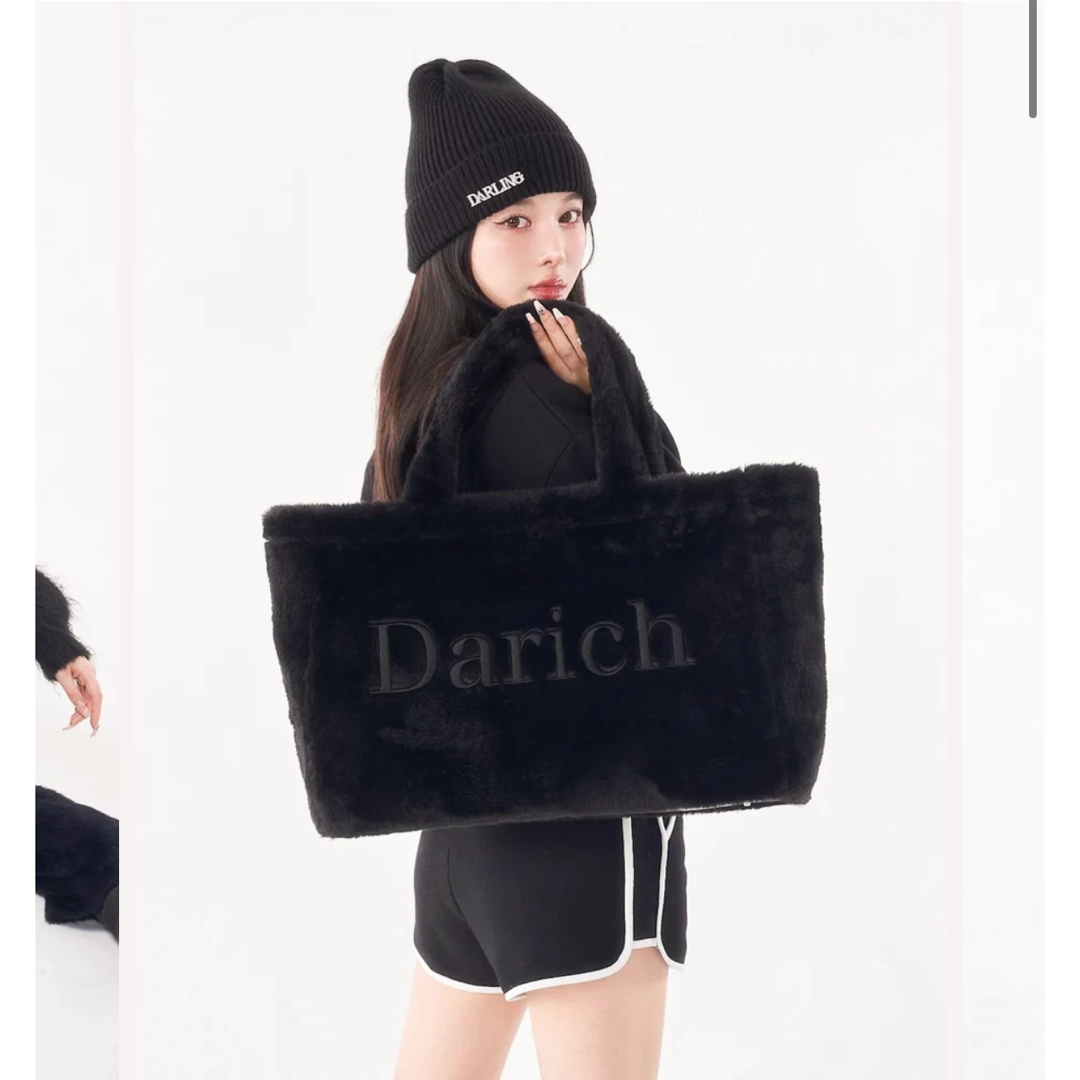 【BLK】LUCKY BAG 2024 DARLINGファートートバッグ 黒 Bmilk♡Darich