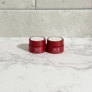 エスケーツー(SK-II)のSK-II スキンパワー アドバンスト クリーム サンプル 2.5g✖️2個(美容)