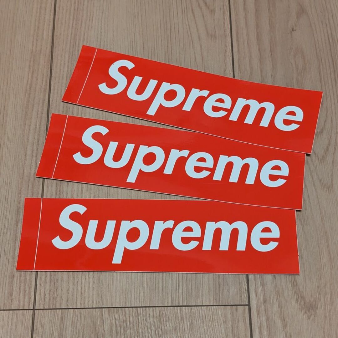 Supreme(シュプリーム)のsupreme ボックスロゴステッカー 3枚SET メンズのメンズ その他(その他)の商品写真