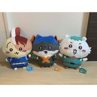 僕のヒーローアカデミア×ちいかわ　めちゃもふぐっと　うさぎ　ハチワレ　ヒロアカ(ぬいぐるみ)