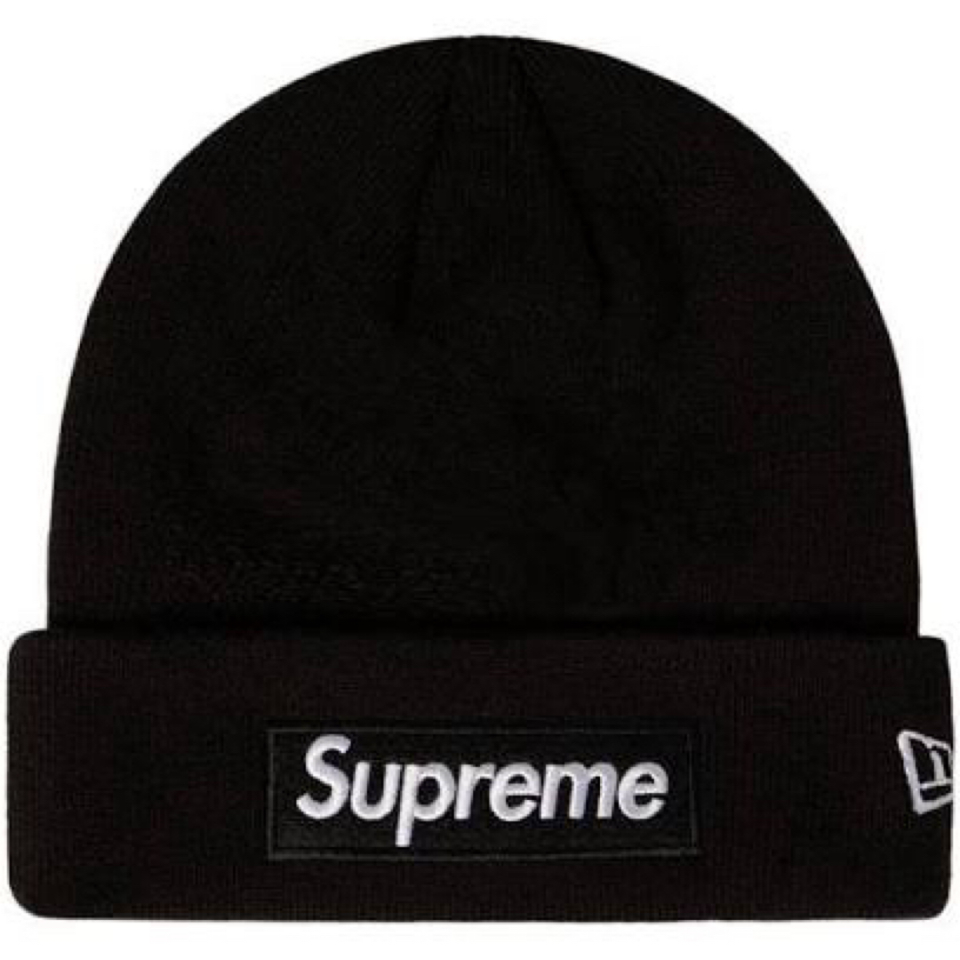 SupremeSupreme New Era Box Logo Beanie Black