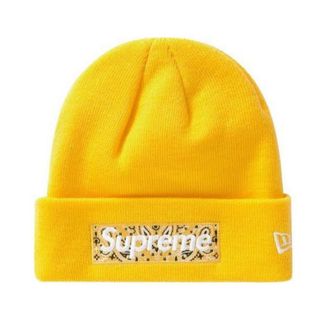 シュプリーム(Supreme)のSupreme NewEre Bandana Box Logo Beanie(ニット帽/ビーニー)