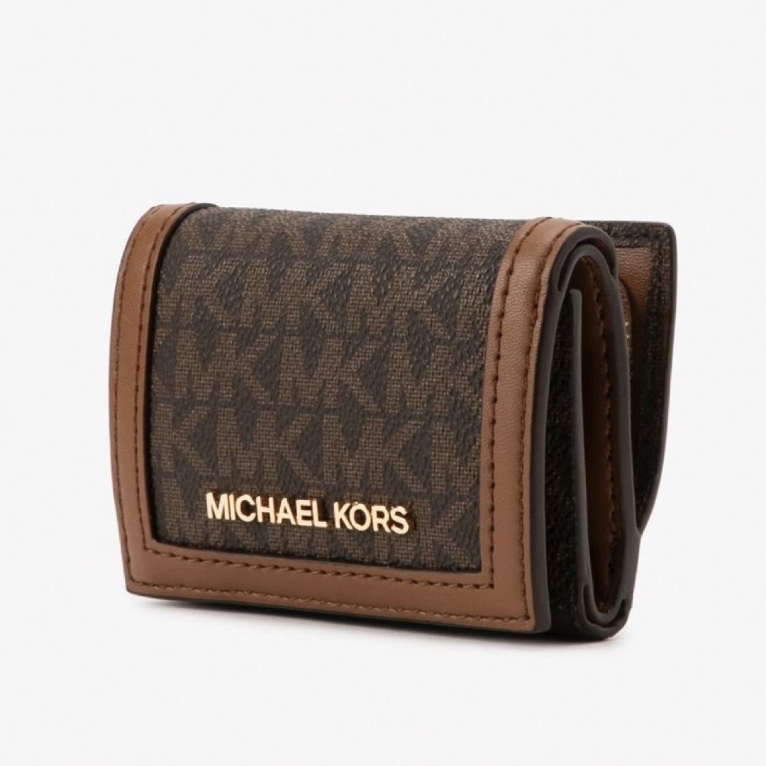 Michael Kors - 新品 マイケルコース 三つ折り ミニ 財布 モノグラム