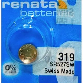 renata酸化銀319ボタン電池１個(その他)