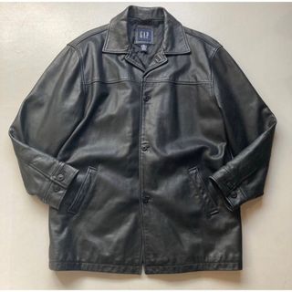 ギャップ(GAP)の90s old gap レザー カーコート 野村訓市 希少(レザージャケット)