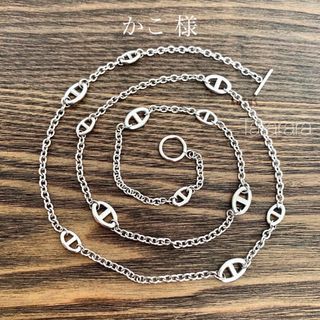 ●stainless アンカーnecklace S●金属アレルギー対応(ネックレス)