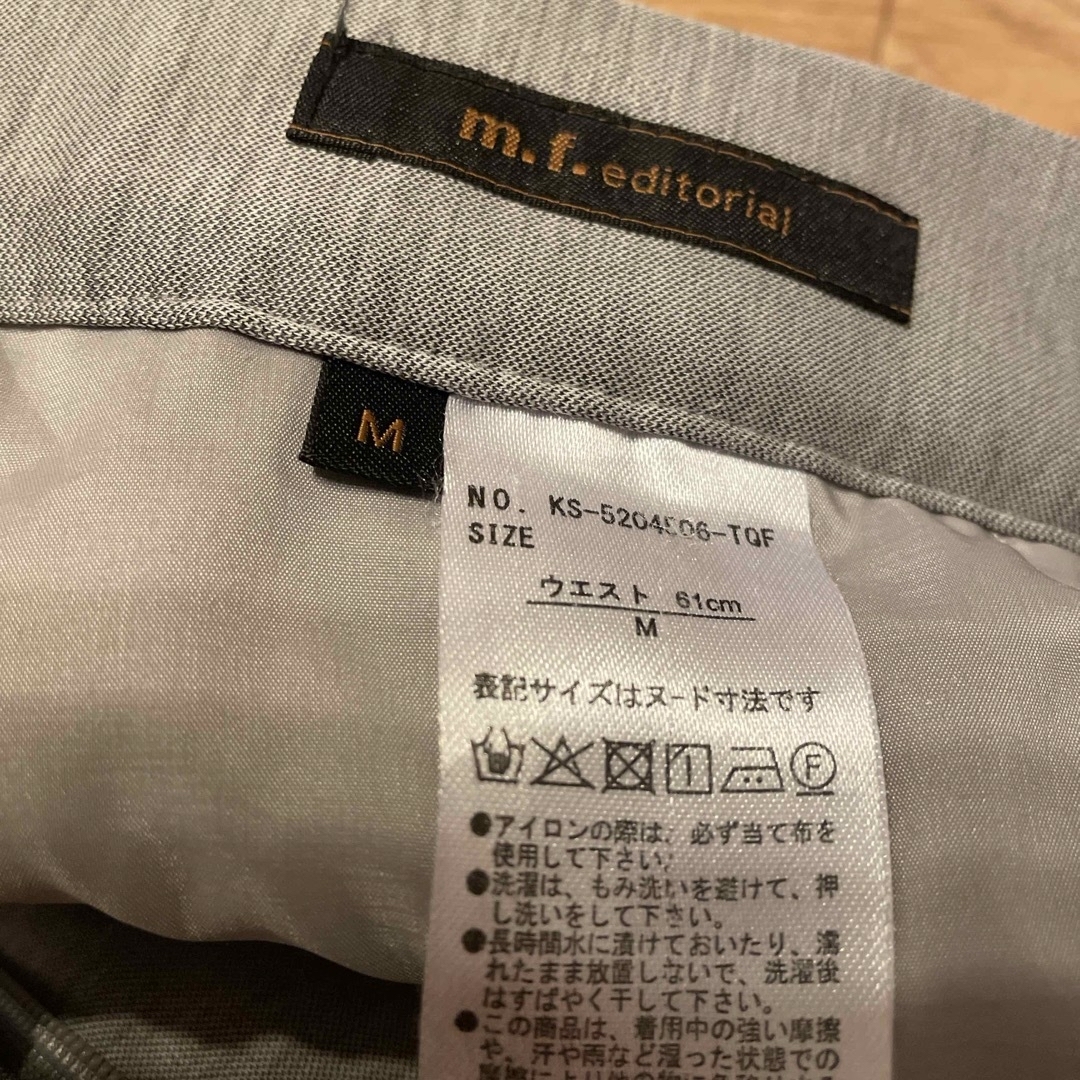 m.f.editorial(エムエフエディトリアル)のm.f.editorial パンツ レディースのパンツ(クロップドパンツ)の商品写真