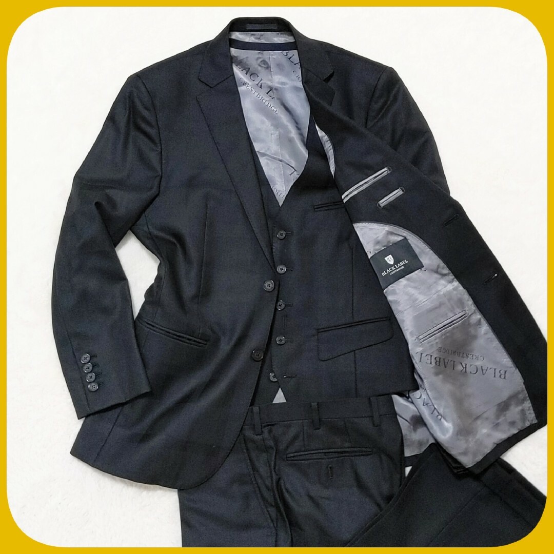 販売割引商品 ブラックレーベルクレストブリッジ 3ピース スーツ