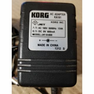 【送料込、動作品】KORG、KA181、9V,600mA、アダプター(エフェクター)