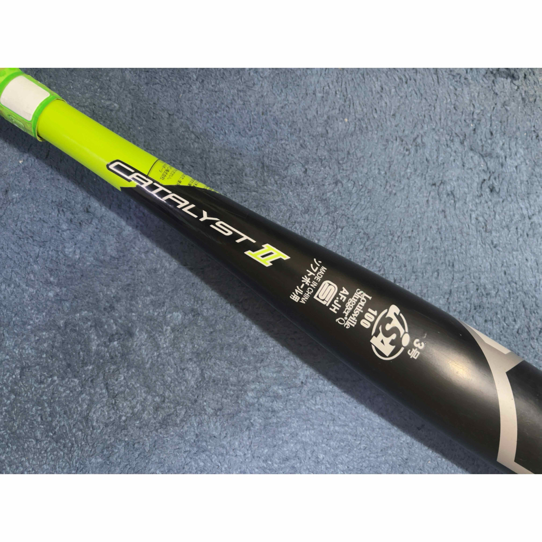 Louisville Slugger(ルイスビルスラッガー)のルイスビルスラッガー カタリスト2TI ソフトボール3号革ゴム スポーツ/アウトドアの野球(バット)の商品写真