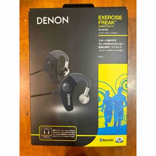 デノン(DENON)の未使用DENONデノン ワイヤレスイヤホンAH-W150BKEM BLACK (ヘッドフォン/イヤフォン)