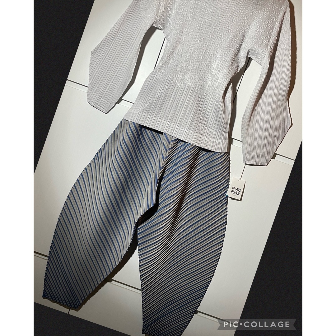 PLEATS PLEASE ISSEY MIYAKE - PLEATS PLEASE 変形パンツ バイアス