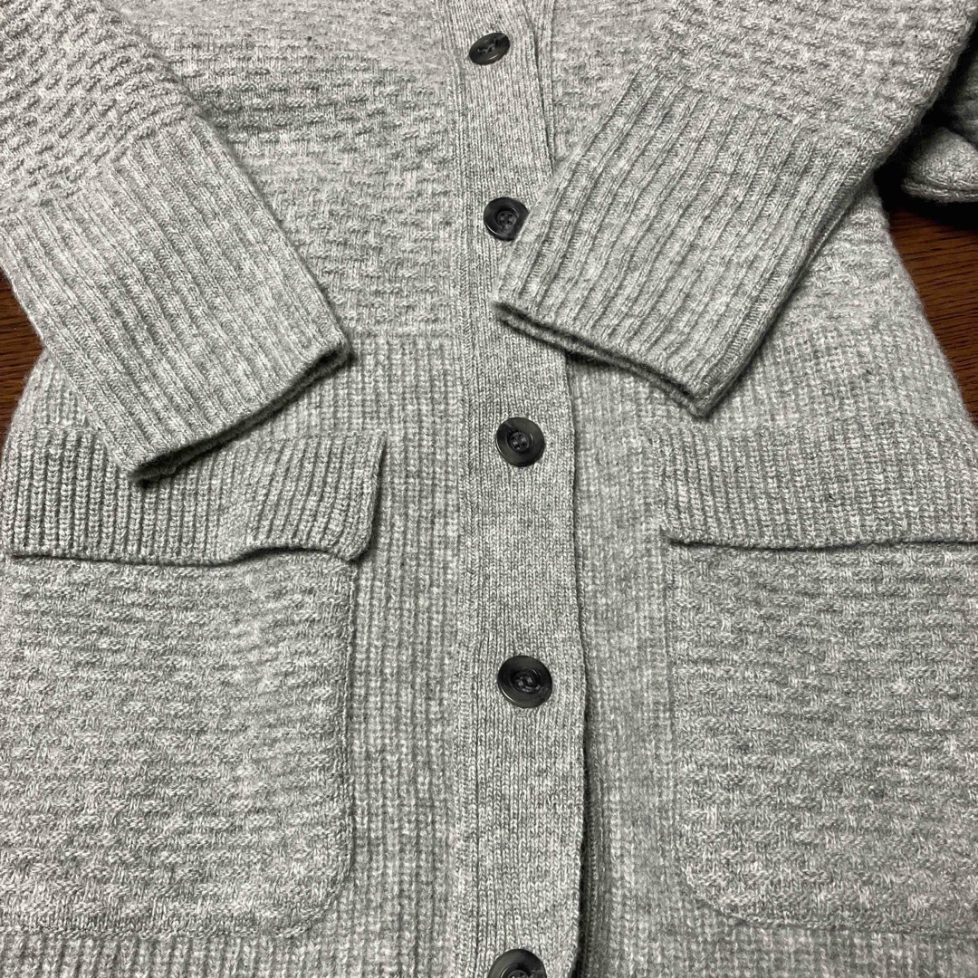 ロングカーディガン　 WOOL100%   Mサイズ レディースのトップス(カーディガン)の商品写真