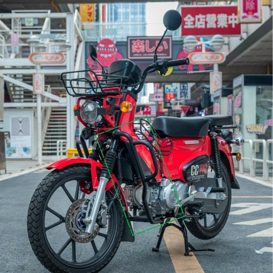 ホンダ - クロスカブ CC110 エンジンガード クラッシュバー ホンダ - クロスカブ CC110 エンジンガード クラッシュバー