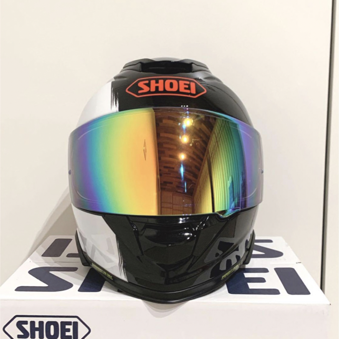 超熱 SHOEI ショウエイ CNS-1 スモークミラーシールド ヘルメット