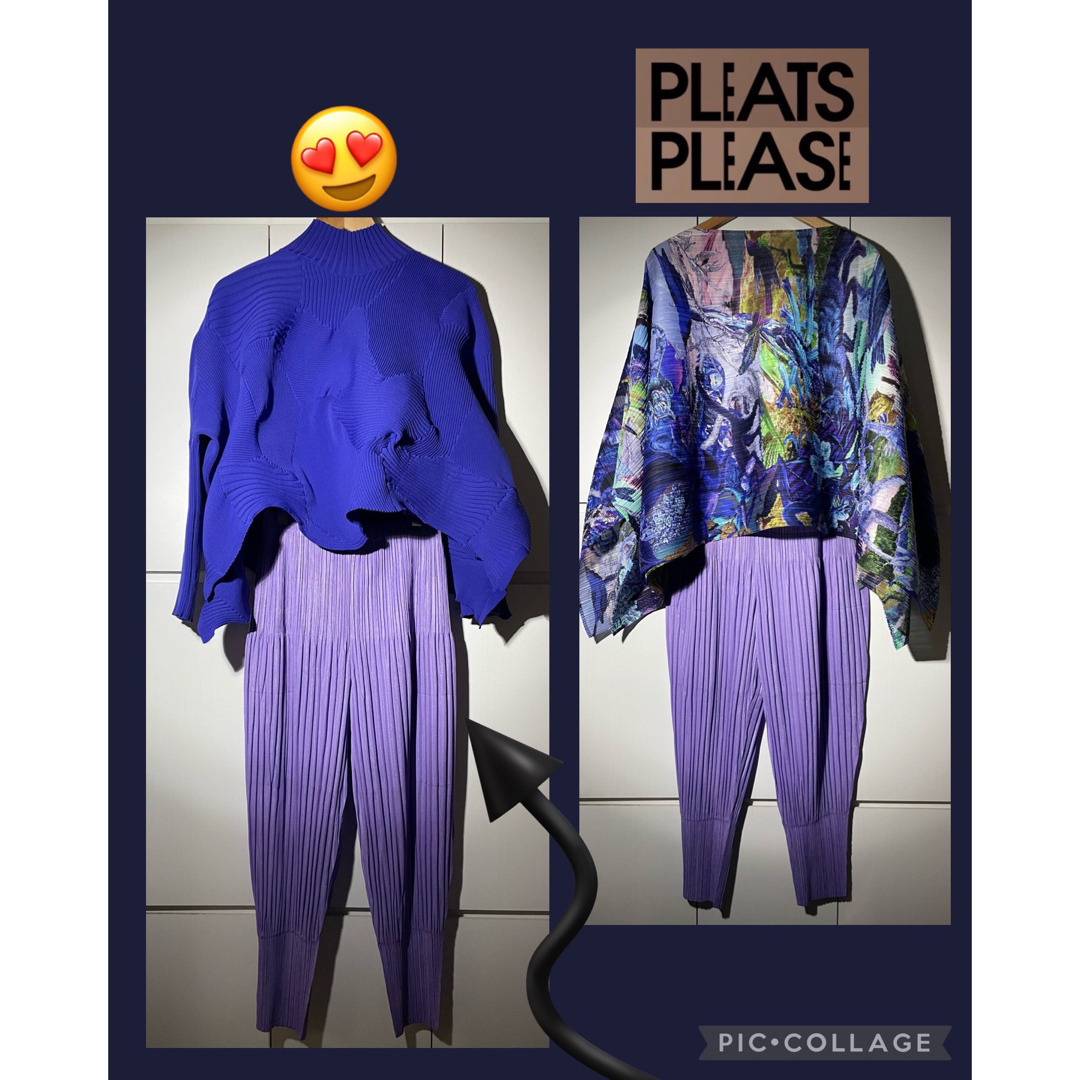 ドラゴンイッセイミヤケPLEATS PLEASE 試着のみ パンツ ４  イッセイミヤケ