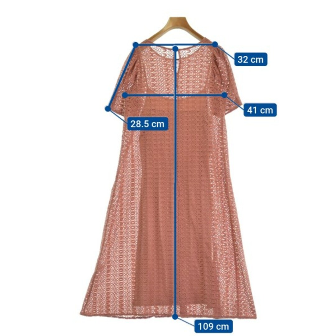 JILL by JILLSTUART(ジルバイジルスチュアート)のJILL by JILL STUART ワンピース F ピンク(レース) 【古着】【中古】 レディースのワンピース(ひざ丈ワンピース)の商品写真