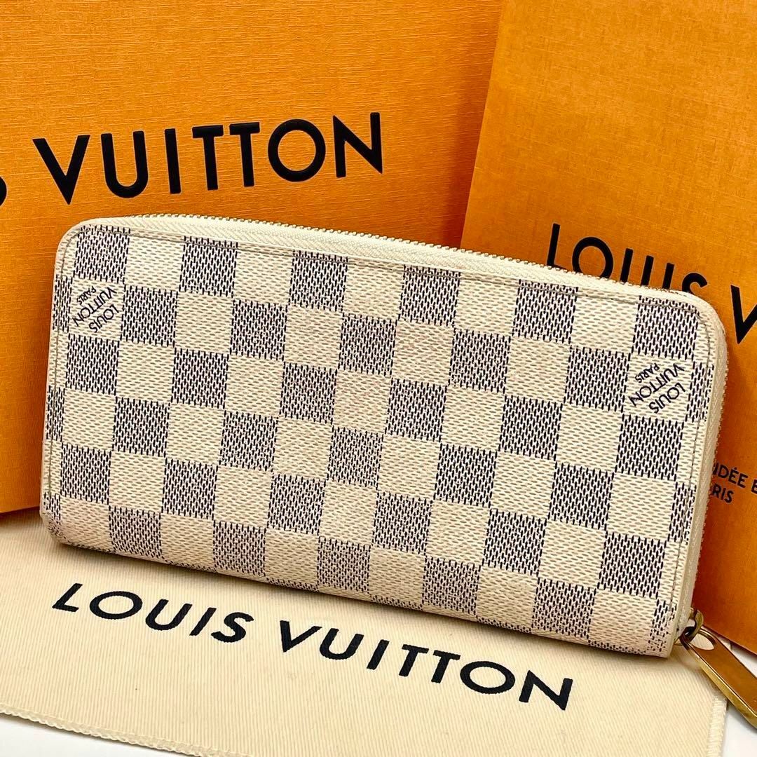 LOUIS VUITTON(ルイヴィトン)のLOUIS VUITTON 長財布　ダミエ　アズール　ジッピーウォレット メンズのファッション小物(長財布)の商品写真