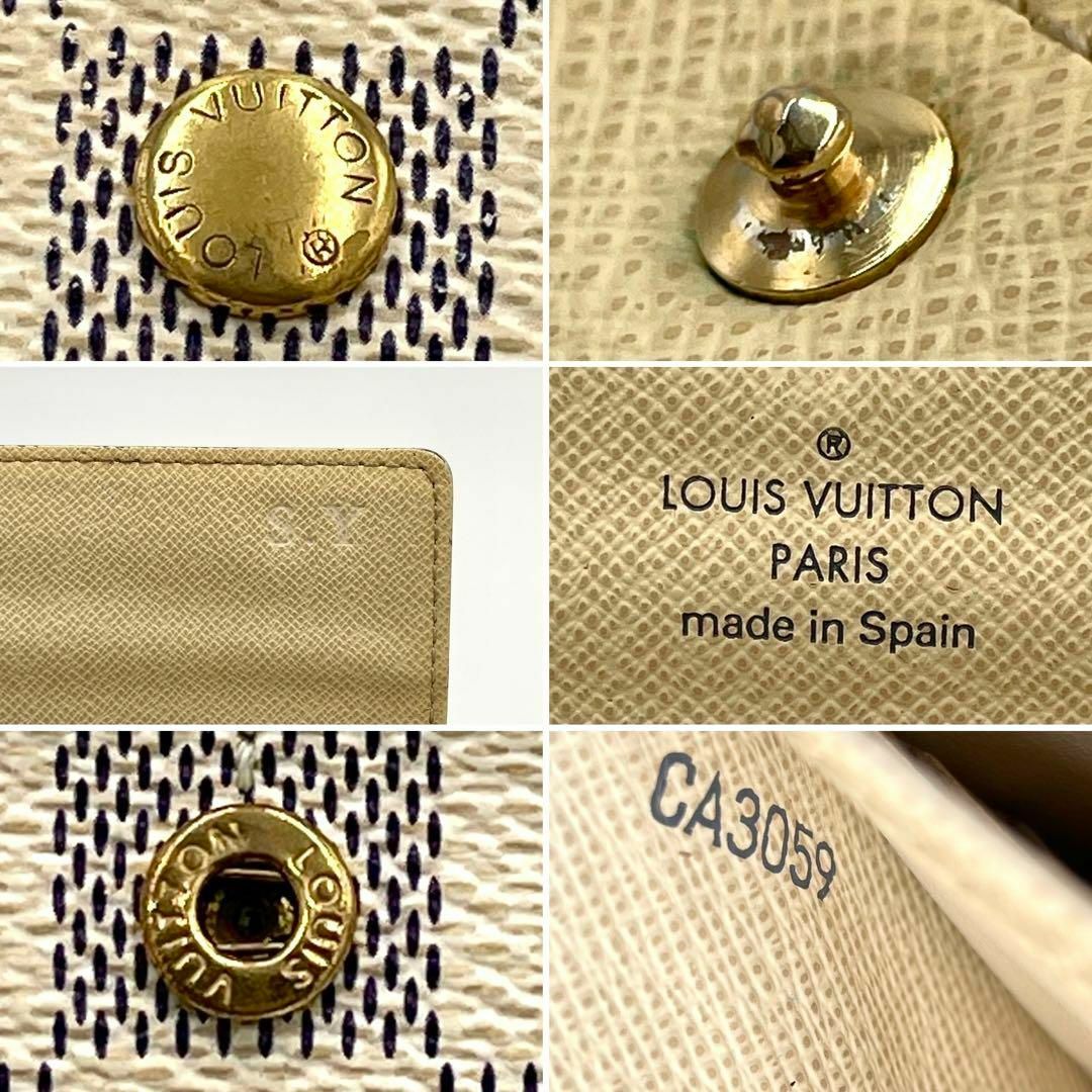 LOUIS VUITTON(ルイヴィトン)のLOUIS VUITTON 長財布　ダミエアズール　ポルトフォイユ・サラ メンズのファッション小物(長財布)の商品写真