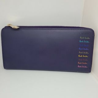 ポールスミス(Paul Smith)の贈り物に最適！ポールスミス　L字ジップマルチカラーロゴ長財布(長財布)