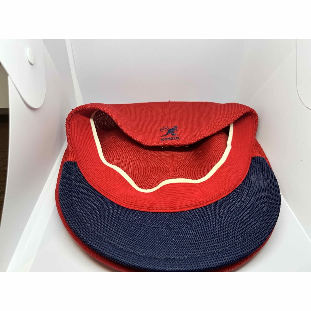 FRAGMENT(フラグメント)のfragment kangol red navy ハンチング メンズの帽子(ハンチング/ベレー帽)の商品写真